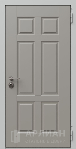 Фото «Белая металлическая дверь с утеплением полотна №731»