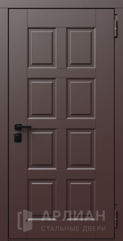 Фото «Металлическая дверь со скрытыми петлями и доводчиком №671»