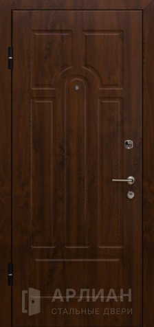 Фото №2 «Коттеджная дверь с МДФ панелью с отделкой под лиственницу №555»