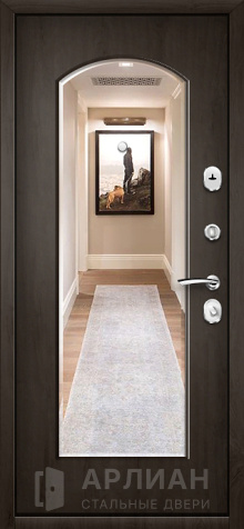 Фото №2 «Долговечная дверь с теплоизоляцией и зеркалом №72»